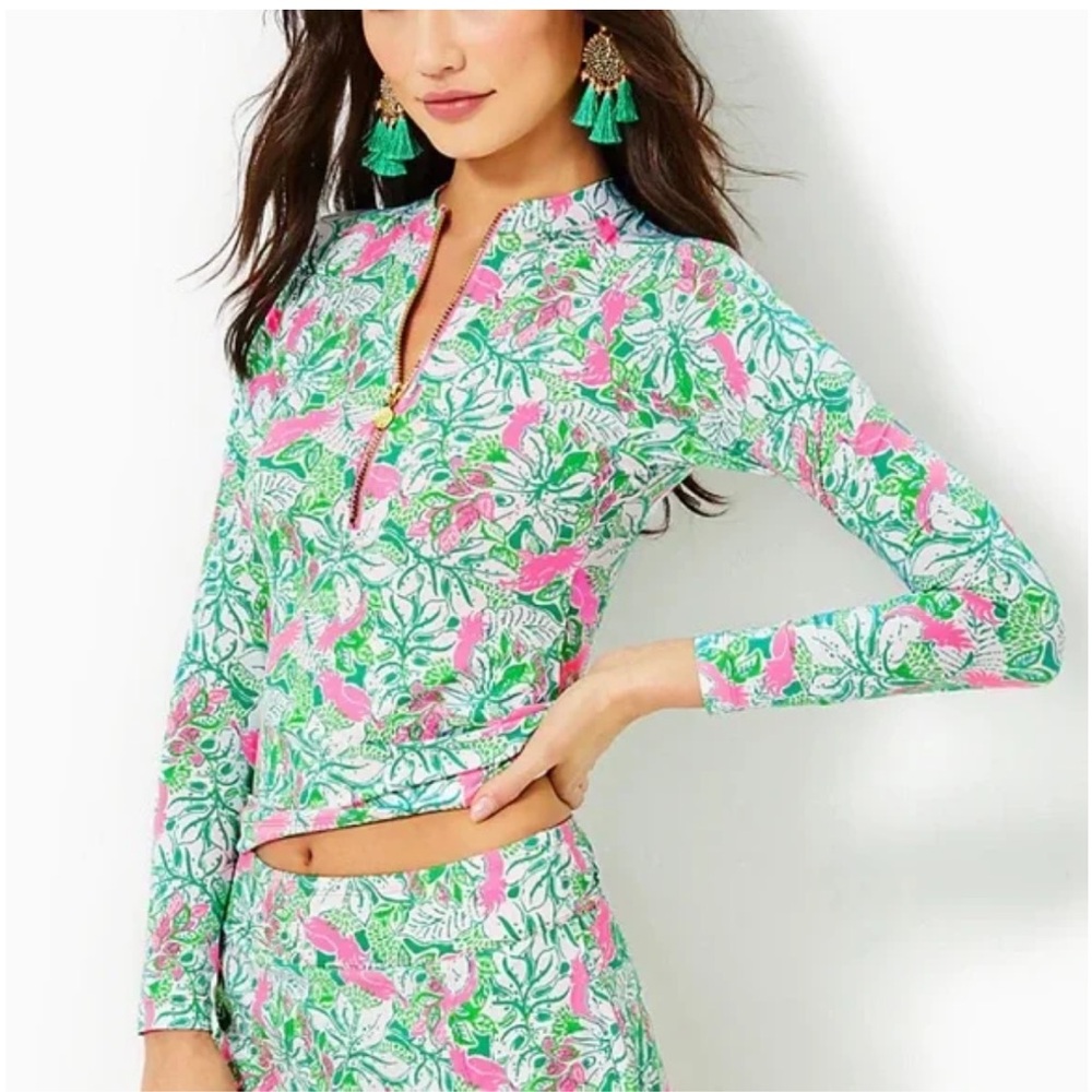 Lilly Pulitzer nayte rashguard top